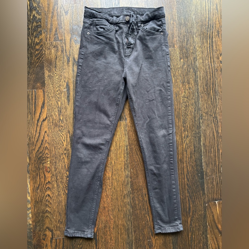 Topshop Black Skinny Jeans